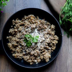 кето рис из цветной капусты