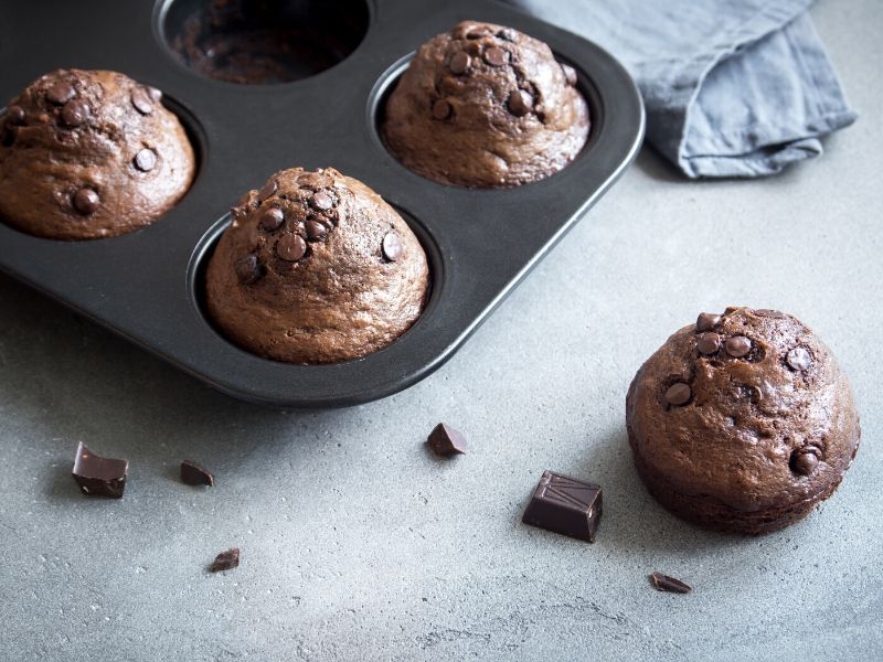 chocolate muffins