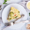 омлет с курицей