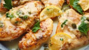 Keto Chicken Piccata
