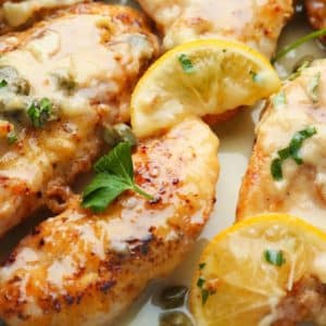 Keto Chicken Piccata